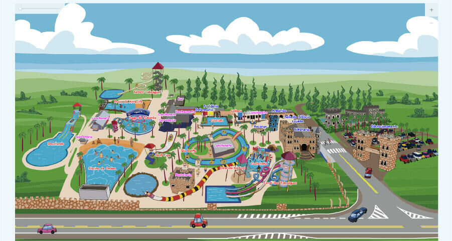 Imagem Mapa Castelo Park